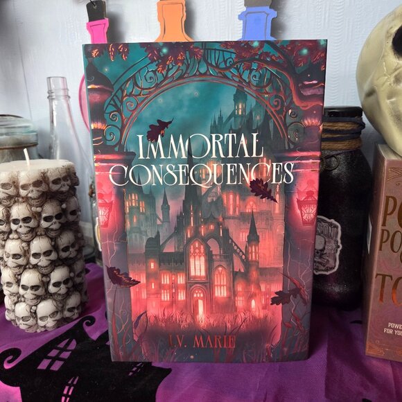 Immortal Consequences by I.V. Marie Fairyloot August 2025 Behind The Veil - Picture 1 of 10